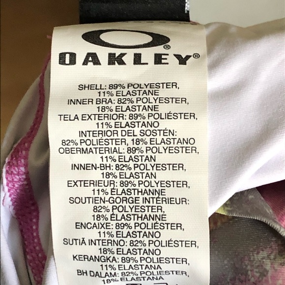 Oakley Purple Printed Energy Training Tank Top XS - Picture 8 of 8